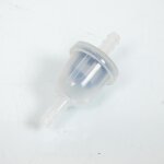 Filtre a essence bleu p2r pour durite �6mm moto scooter quad neuf