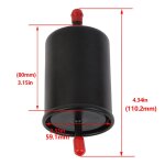 Filtre a essence et a huile, pour yamaha marine ar 210 ls lx 2000 1100 xr 1800 1200 f0c - u775c - 00 ...