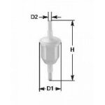 Filtre a essence premium - lada kalina break 1300 09 / 1985 - 12 / 1991