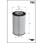 Filtre a huile premium - mercedes classe e 320 cdi 224 4 - matic 03 / 2005 - 12 / 2008