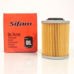 Filtre a huile sifam pour quad can - am 400 outlander 4x4 2007 a 2008 neuf