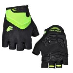 Firelion - gants de cyclisme a demi - doigts, mitaines rembourres respirantes, vtt tout - terrain, vlo ...