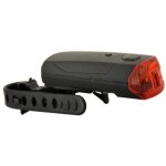 Fischer feu arri�re led pour v�lo, avec fixation universelle 0, 000000 noir