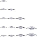 Fishing lead with swivels fishing lead fishing accessories - 1 set (10g / 15g / 20g / 30g) lead sinkers ...