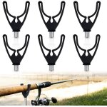 Fishing rod holder, 6 pieces fishing rod holder u - shaped rod holder holder for fishing rod pod, rod ...