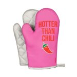 Fisura guanti da forno hotter than chili (set 2 pz), taglia unica