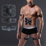 Fitness ?lectrique bras abdominal muscle stimulateur exercis formation dispositif de perte de poids autocollan ...