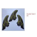 Fiviolet - palmes de surf, leicset, accessoires de planche a pagaie - type double tabs ii g5