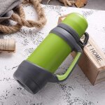 Flacons a vide thermoses en acier inoxydable 1. 2l 1l grande taille en plein air voyage tasse thermos ... Flacons a vide thermoses en acier inoxydable 1. 2l 1l grande taille en plein air voyage tasse thermos ...