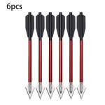 Fl�ches arbal�te professionnelles, 6. 5 pouces, 6 pi�ces, pour l'ext�rieur, parfaites pour la pratique ...
