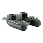 Float tube gonflable - intex - 165x119x38 cm - vert - 1 place - pche