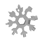 Flocon de neige multi outils 18 en 1, outil de poche portable cl a cliquet combinaison mtrique jeu ...
