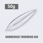 Flotteur d'aide au lancer pour la pche a la carpe en mer, leurre a enfoncement lent, 1 pice de 6 a ...