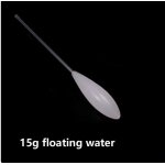 Flotteur de pche a enfoncement lent vers le haut, aide au lancer de l'eau flottante, matriel de leurre ...