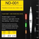 Flotteur de pche intelligent, alarme de morsure de poisson, appt lumineux led, changement de couleur ...