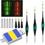 Flotteurs pêche led avec alarme de touche, 3 flotteurs de pêche intelligents avec détection de gravité ... Flotteurs pêche led avec alarme de touche, 3 flotteurs de pêche intelligents avec détection de gravité ...
