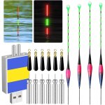 Flotteurs pêche led avec alarme de touche, 3 flotteurs de pêche intelligents avec détection de gravité ... Flotteurs pêche led avec alarme de touche, 3 flotteurs de pêche intelligents avec détection de gravité ...