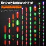 Flotteur de p�che lumineux led intelligent, capteur de jour et de nuit, changement de couleur, accessoires ...