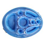 Flotteur de piscine gonflable en forme de nucloswimming, matelas a air, porte - bouteille de nourriture, ...