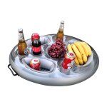 Flotteur de piscine gonflable en forme de nucloswimming, matelas a air, porte - bouteille de nourriture, ...