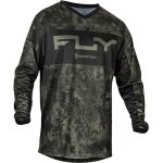 Fly racing f - 16 s. e. 2024 maillot de motocross, noir - gris, taille s pour hommes