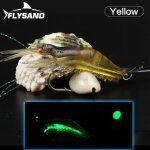 Flysand leurre a crevettes avec crochets leurres de pêche souples lumineux appâts a crevettes appâts ... Flysand leurre a crevettes avec crochets leurres de pêche souples lumineux appâts a crevettes appâts ...