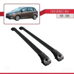 Barres de toit - ace - 1 - ford grand c - max 2011 - 2019 - aluminium - noir - charge utile 300 kg