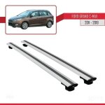 Barres de toit - ford - grand c - max - basic mod�le - aluminium - gris - charge 300 kg