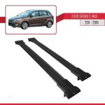 Barres de toit - fly - mod�le noir - pour ford grand c - max 2011 - 2019 - charge utile 300 kg - aluminium ...