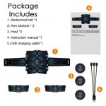 Le forfait comprend - stimulateur abdominal ems, usb, equipement d'entranement physique pour homme et ...