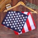 Foulard carr de cyclisme, design de surjet coupe - vent unisexe mode drapeau amricain rayures imprim ...