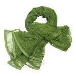 Foulard tactique militaire en maille pour le cou, echarpe de camouflage pour le visage de sniper, masque ...