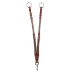 Fourche de martingale elastique et crochet br equitation full mixte argent�
