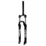 Fourche vtt 26 zoom vaxa 28 noir pour disc regl. - bloc. au guidon deb. 100mm pivot lisse 296mm 1''1 ...