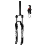 Fourche vtt 29 zoom vaxa 28 noir regl. - bloc. au guidon deb. 100mm pivot lisse 295mm 1''1 - 8 - 28, ...