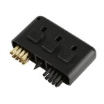 Fournitures de golf 3 en 1, rainure de club de golf, putter de balle de cale, brosse de nettoyage de ...