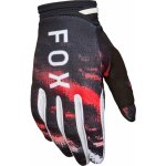 Fox 180 kairos gants de motocross, noir - blanc - rouge, taille xl pour hommes