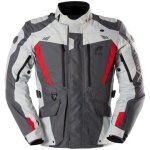 Furygan apalaches evo blouson textile de moto, gris - blanc - rouge, taille 2xl pour hommes