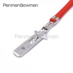 G169 lengthen 50 pcs connecteur a sertir en laiton automatique h62, 4. 8mm, bo�te a fusibles, broches ...