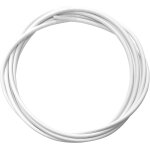 Gaine de frein velo cycle �5mm 3m universel vtt route ville insert cable performance (blanc)