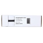 Gaine thermoretractable noire d4. 8 mm 12m generique