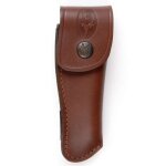 Gaine de vachette muela f / p - 8, convenant pour le mod?le de rasoir p - 8, taille 135 x 45 mm, brun ...