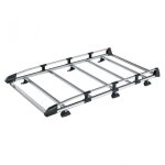 Galerie de toit en aluminium pour renault master l1h2 d�s 2010