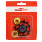 Galet derailleur sunrace 12 dents ceramic pour derailleur 12 - 11 - 10 vitesses ms30 - mx60 - mz80 (vendu ...