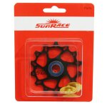 Galet derailleur sunrace 14 dents ceramic pour derailleur 12 - 11 - 10 vitesses ms30 - mx60 - mz80 (vendu ...