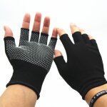 Gants antidrapants tricots, respirant, demi - doigt, equitation, cyclisme, vtt, randonne, fitness