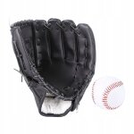 Gant de baseball et de softball pour lanceur de 11, 5 pouces, noir