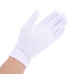 Gants de billard en coton unisexe, 1 paire, pour ecran tactile, rsistants, thermiques et chauds, pour ...