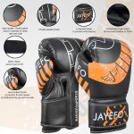 Gants de boxe pour enfants et enfants - gants de boxe pour jeunes pour boxe, kickboxing, muay thai et ...
