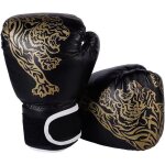 Gants de boxe pour enfants, gants de boxe junior de 170 g, gants de muay tha� noirs pour gar�ons et filles, ...